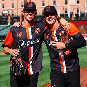 Size XL Orioles Birdland 22 Pepsi Soccer Jersey